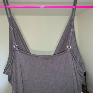 Black twistfront bodysuit